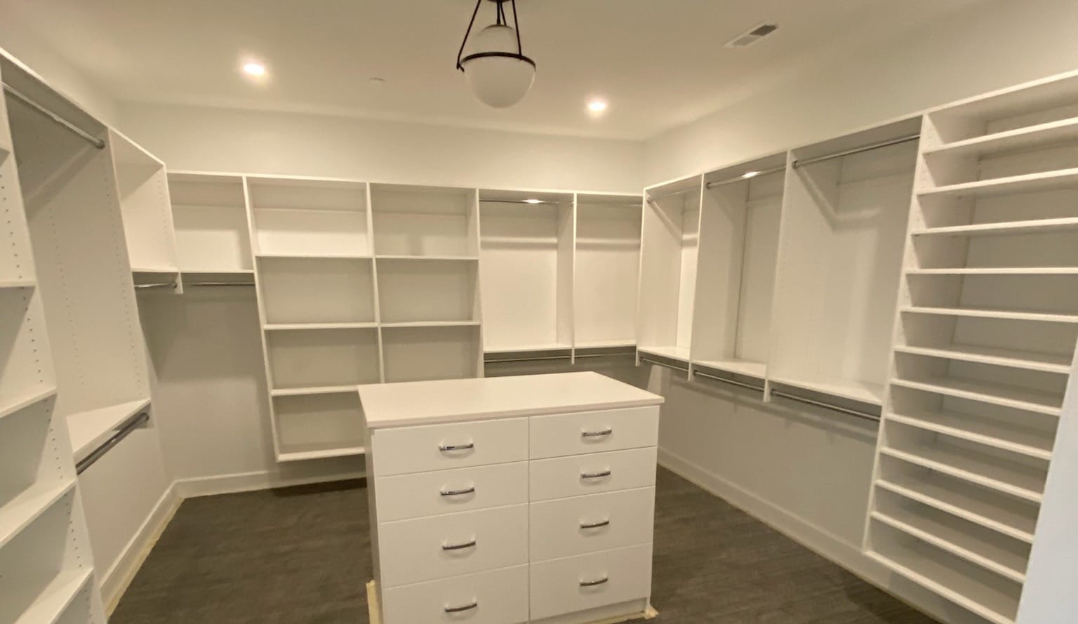 Walk-In Closet Design - Hensley Custom Building Group