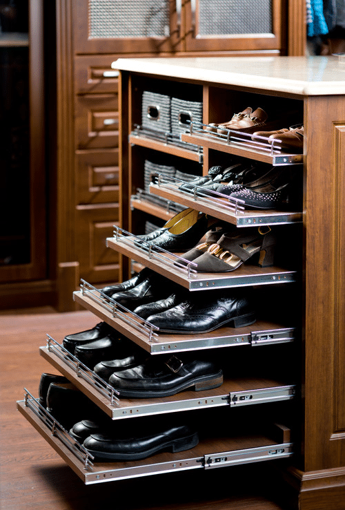 custom shoe storage